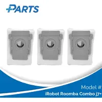 Plus.Parts iRobot Roomba Combo j7+ Stofzakken (3 Stuks, alternatief voor 4626194 / 4640235)