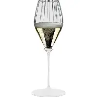 Riedel Champagneglas Fatto A Mano Performance - Zwarte Voet - 375 ml