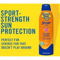 Banana Boat SPORT - Zonnebrandcrème SPF 50 - 170g, waterbestendig, sport