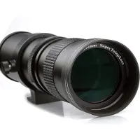 Andoer 420-800mm F8.3-16 super telelens zoomlens voor Nikon F-mount AI camera