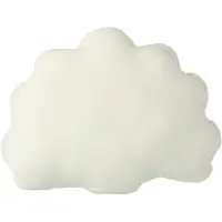 J-Line kussen voor kinderen - polyester - wit