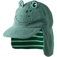 Next Hoed groen / smaragd / zwart / wit