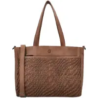 Hide & Stitches Inspired by Illusion Shopper - met afneembare schouderriem - bruin