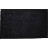 vidaXL Deurmat 120x180 cm PVC zwart