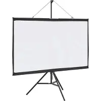 vidaXL Projectiescherm met statief 72 inch 16:9