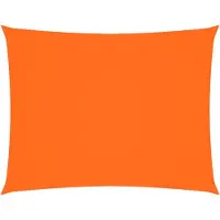 vidaXL Zonnescherm rechthoekig 2,5x3,5 m oxford stof oranje