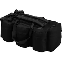 vidaXL Plunjezak 3-in-1 legerstijl 45 L zwart