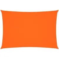 vidaXL Zonnezeil rechthoekig 2,5x4,5 m oxford stof oranje