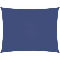 vidaXL Zonnescherm rechthoekig 2,5x3,5 m oxford stof blauw