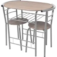 vidaXL Ontbijtbarset MDF