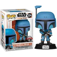 Funko POP! Star Wars: The Mandalorian - Death Watch Mandalorian, speciale editie met twee strepen
