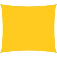 vidaXL Zonnescherm rechthoekig 2,5x3 m oxford stof geel