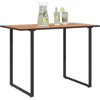 vidaXL Tuin Tafel Bruin 100 x 55 x 70 cm Hout