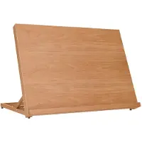 vidaXL Tafelezel 65x48x7 cm massief beukenhout