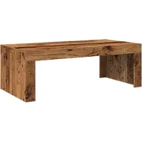 vidaXL Salontafel, look van gerecycled hout, 102x50x35 cm, houtvezel