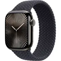 Apple Gevlochten solobandje voor de Watch | 38/40/41/42 mm - Maat 2 - Midnight
