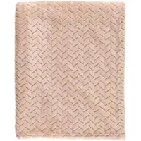 4Living - MILA fleece deken, 125 x 150 cm