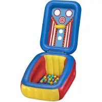 Bestway Opblaasbaar Ballenbak/-Spel - 110x81x62cm - Flip 'N Tos - - OneSize - Ballenbakken