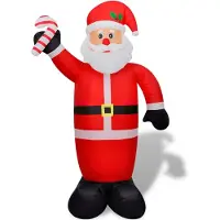 vidaXL Opblaasbare kerstman 240 cm