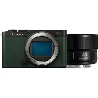 Panasonic Lumix S9 Body Dark Olive + Lumix S 40mm f/2.0 - Zwart