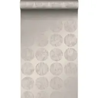 Origin Wallcoverings behang grote verweerde bollen taupe - 347608 - 53 cm x 10,05 m
