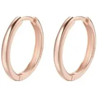 Hey Happiness Oorbellen 'Urban Hoop' rose-goud