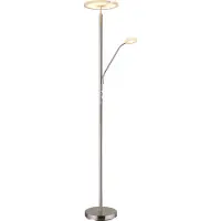 Globo Design Leeslamp Stanford Nikkel