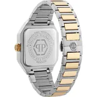 Philipp Plein Analoog horloge 'Edge' goud / jade groen / zilver
