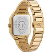 Philipp Plein Analoog horloge 'Edge' goud / wit