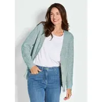 Goldner Vest Gebreid vest met lange mouwen en V-hals