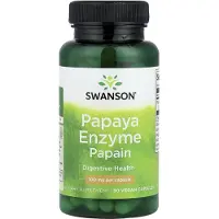 Swanson Health - Papaja-enzym Papaine, 100 mg - 90 vegetarische capsules