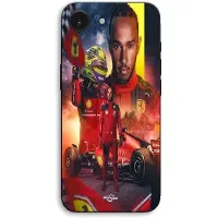 MANIACASE Coque voor iPhone 17e Lewis Hamilton Scuderia Ferrari F1 officieel