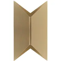 Highlight Moderne Design wandlamp Crown 1-lichts goud