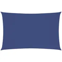 vidaXL Zonnescherm rechthoekig 4x7 m oxford stof blauw