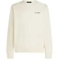 Karl Lagerfeld Sweatshirt ' Rue St-Guillaume' crème / zwart