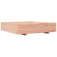 vidaXL Plantenbak 110x110x26,5 cm massief douglashout