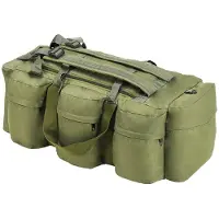 vidaXL Plunjezak 3-in-1 legerstijl 45 L olijfgroen