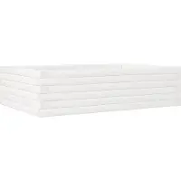 vidaXL Plantenbak 90x60x23 cm massief grenenhout wit