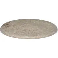 vidaXL Tafelblad Ø60x2,5 cm marmer grijs