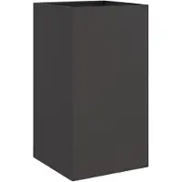 Yiwydaa Plantenbak 42x38x75 cm staal zwart
