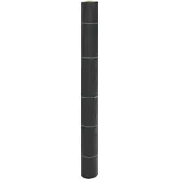 vidaXL Worteldoek 1x50 m polypropeen zwart