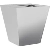 vidaXL Plantenbak 30x30x30 cm gegalvaniseerd staal
