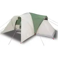vidaXL Koepeltent 6-persoons waterdicht groen