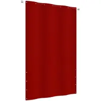 vidaXL Balkonscherm 140x240 cm oxford stof rood