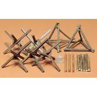 Tamiya Modelbouwpakket Diorama - 35027 Diorama-Set Barricade Plastic - 1:35 - Modelbouw