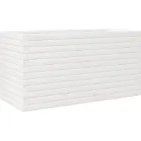 vidaXL Plantenbak 90x40x45,5 cm massief grenenhout wit