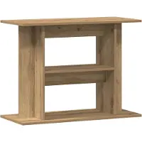 vidaXL Aquariumstandaard Artisan Eikenhout 80x35x60 cm