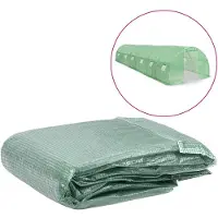 vidaXL Kashoes vervangend (27 m²) 300x900x200 cm groen