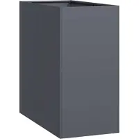 vidaXL Plantenbak 40x80x80 cm staal antracietkleurig