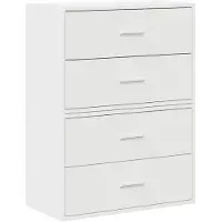 vidaXL Kasten met 2 lades 2 st 60x31x40 cm bewerkt hout wit